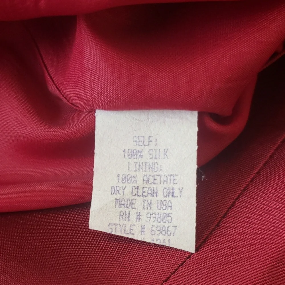 BIGIO Elegant‎ Burgundy Skirt Suit